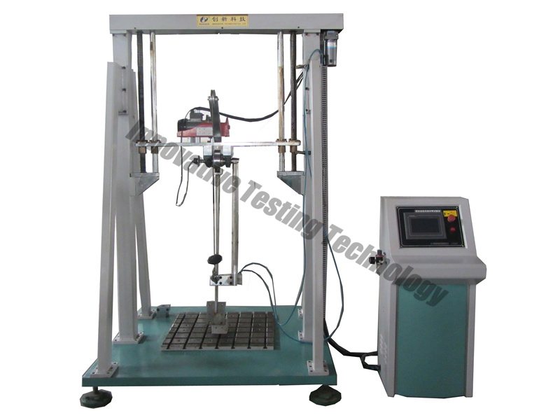 CX-7227 Plastic fuel tank angle hammer impact test bench.jpg