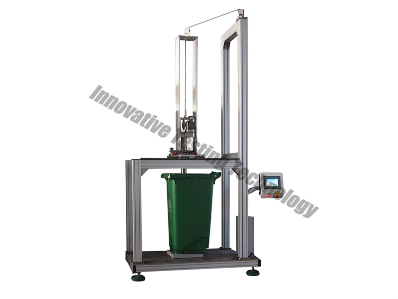 CX-9301  Plastic trash can drop weight impact testing machine.jpg